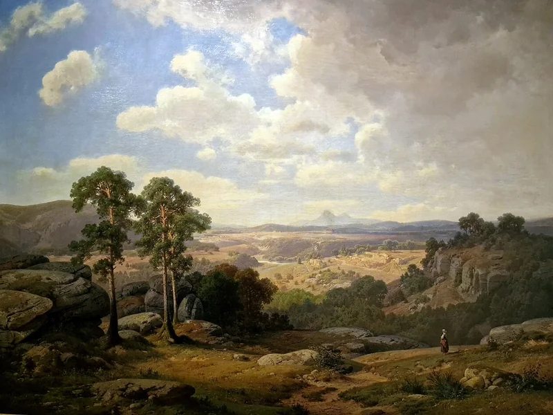 1824-Alois Bubák - Pomeriggio d'estate
